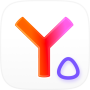 icon Yandex Browser with Alice AI